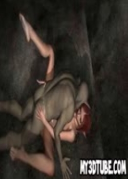 Hot 3D elf babe sucks and fucks a green monsterBT